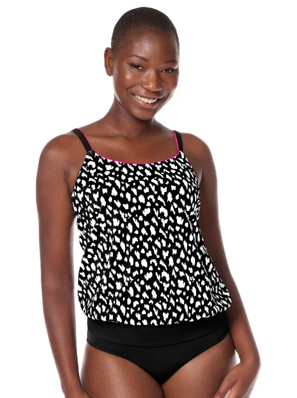 Amoena Manila Blouson Mastectomy Swim Top