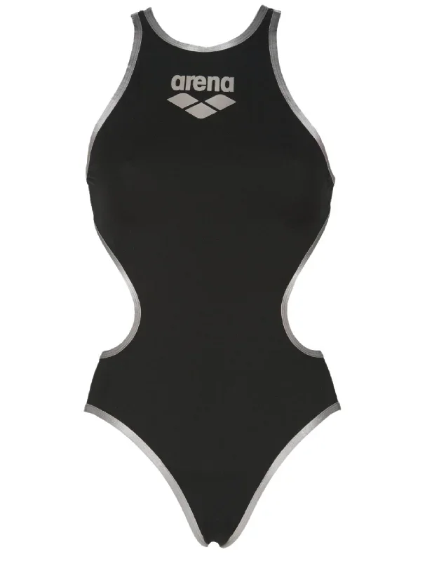 arena-womens-arena-one-big-logo-swimsuit-black-silver