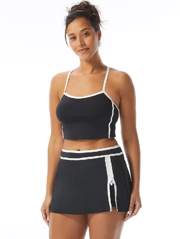 Beach House Racerback Crop Top