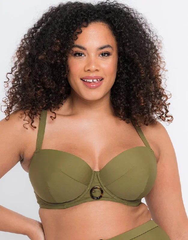 curvy-kate-retro-sun-padded-balcony-bikini-top-olive