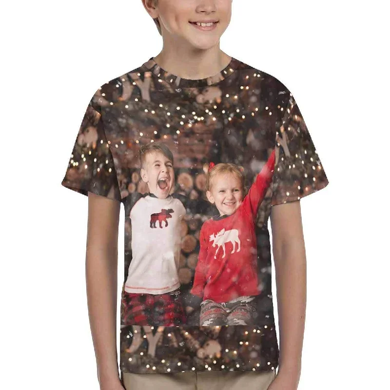 custom-photo-happy-christmas-kids-all-over-print-t-shirt