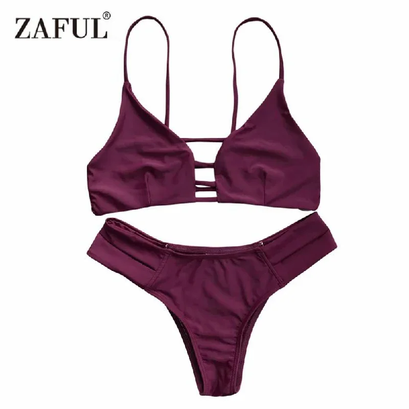 Halter Brazilian Bikini Set