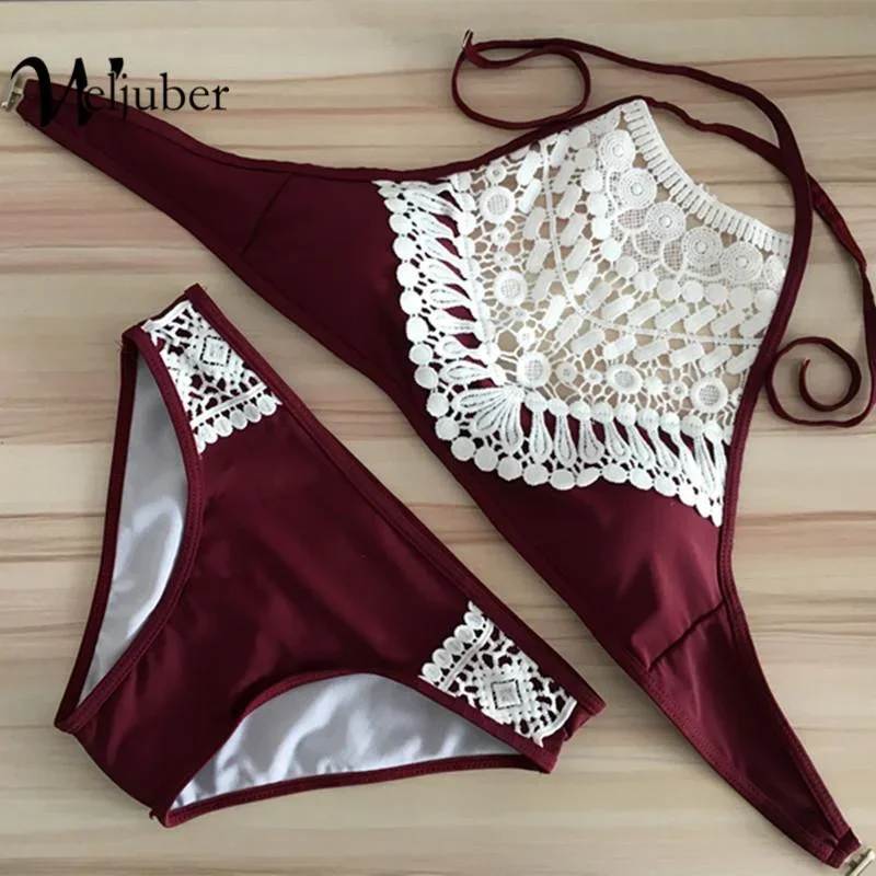 Lace Push Up  Sexy Bikini Set