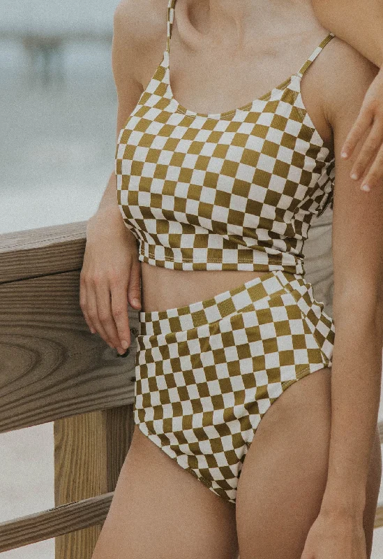 myrtle-high-waisted-bottoms-olive-green-and-white-checkered-swimsuit-cute-trendy-modest-two-piece