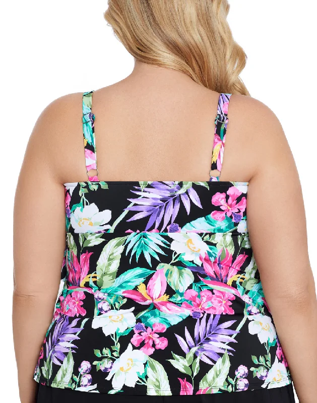 mystic-tropic-triple-tier-plus-size-tankini-top