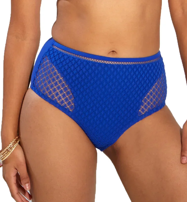 Pour Moi Sahara High Waist Control Swim Brief (20805)- Ultramarine