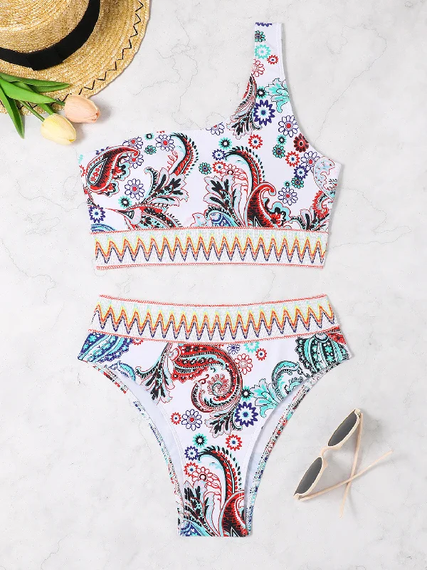 printed-one-shoulder-two-piece-swim-set