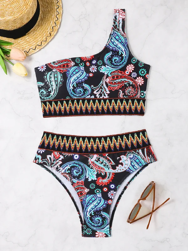 printed-one-shoulder-two-piece-swim-set