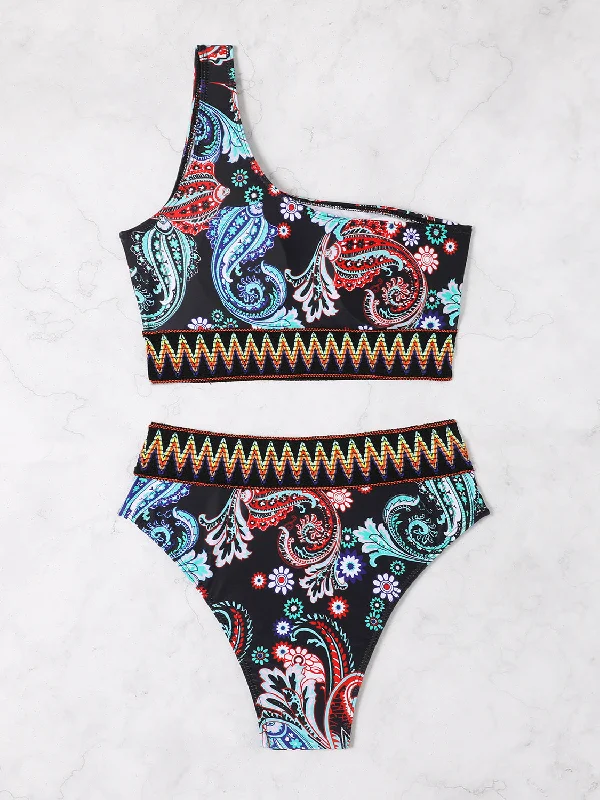 printed-one-shoulder-two-piece-swim-set