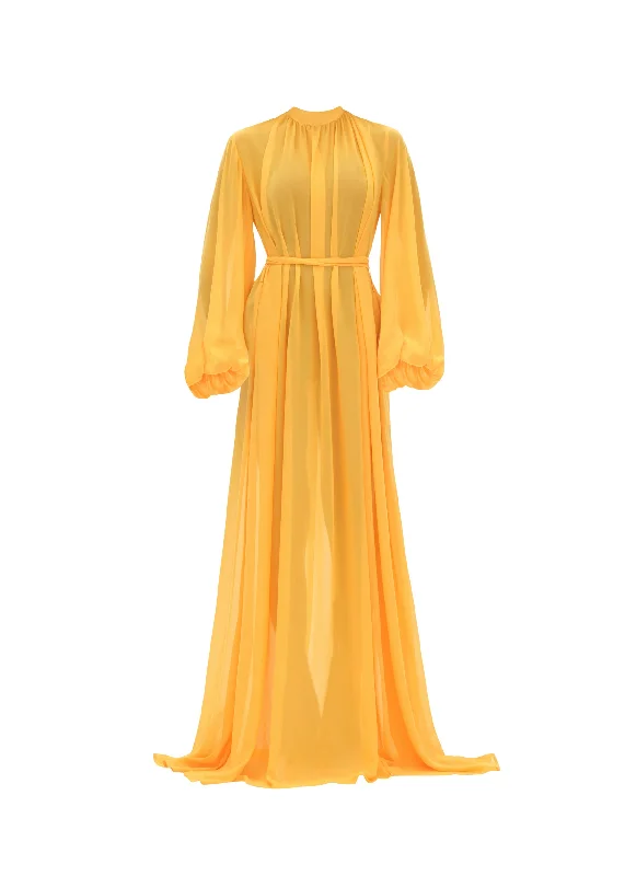 SADE COVER-UP MARIGOLD DRESS