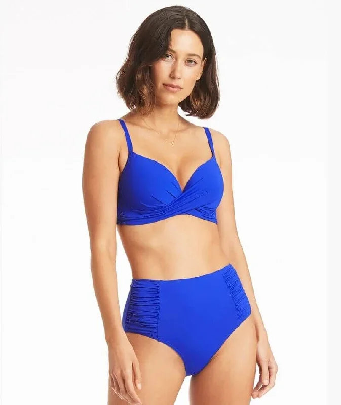 sea-level-eco-essentials-gathered-side-high-waist-bikini-brief-cobalt