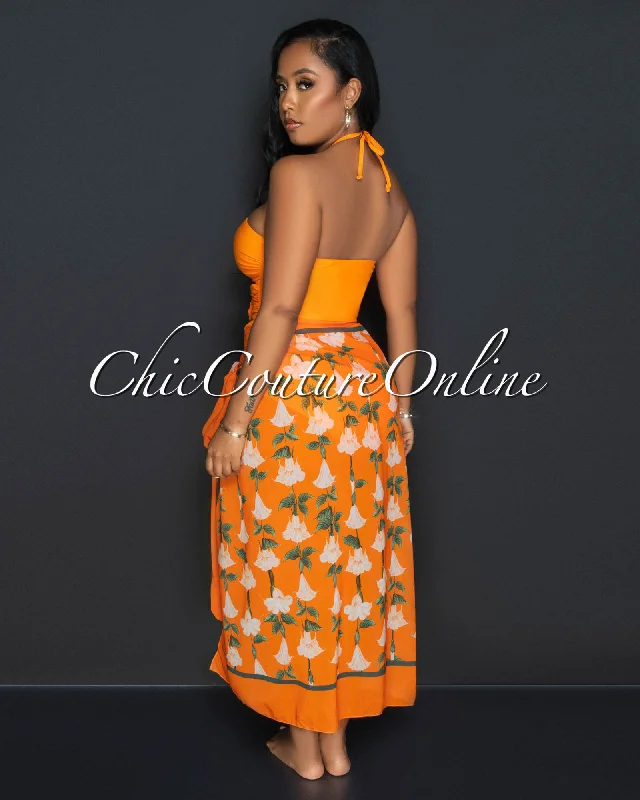 shea-orange-flower-cut-out-swimsuit-cover-up-set