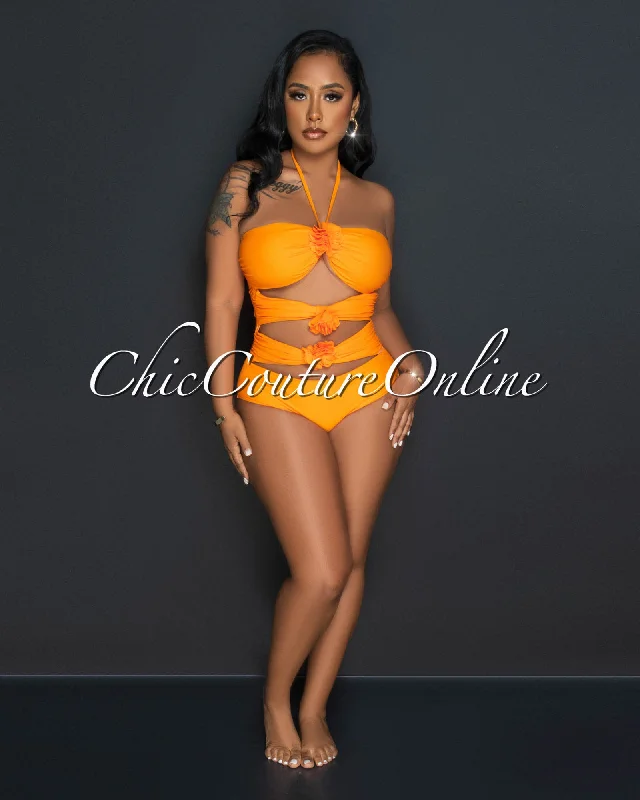 shea-orange-flower-cut-out-swimsuit-cover-up-set