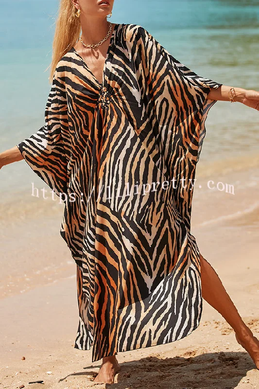 simple-unique-printed-pleated-front-slit-cover-up