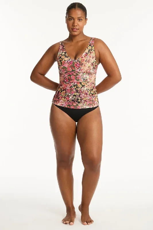 Wildflower Tank Style D/DD Tankini