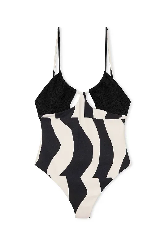 Splice Contrast One Piece