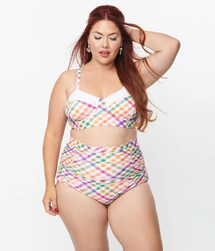 unique-vintage-plus-size-pastel-madras-gingham-marlene-crop-swim-top