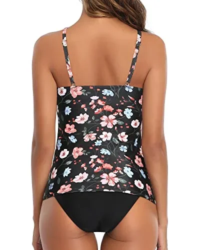 black and pink floral5